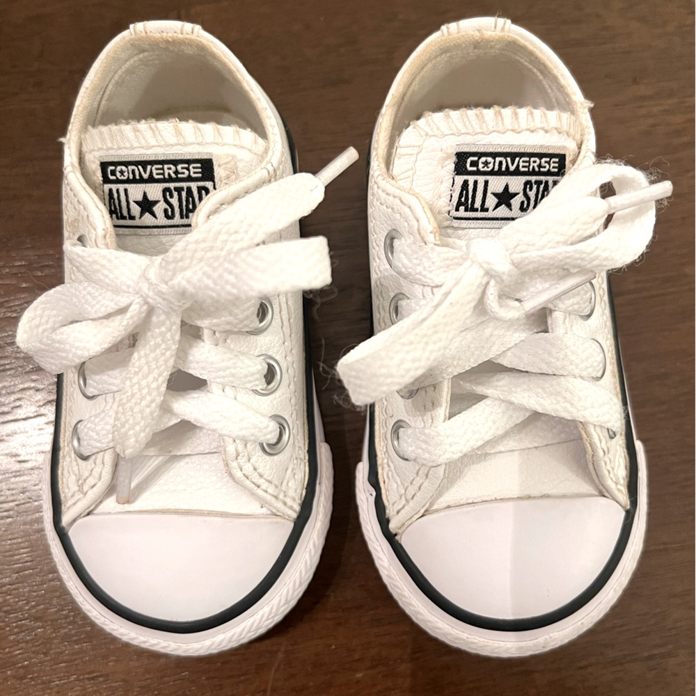 Converse White Baby & Walker Shoes